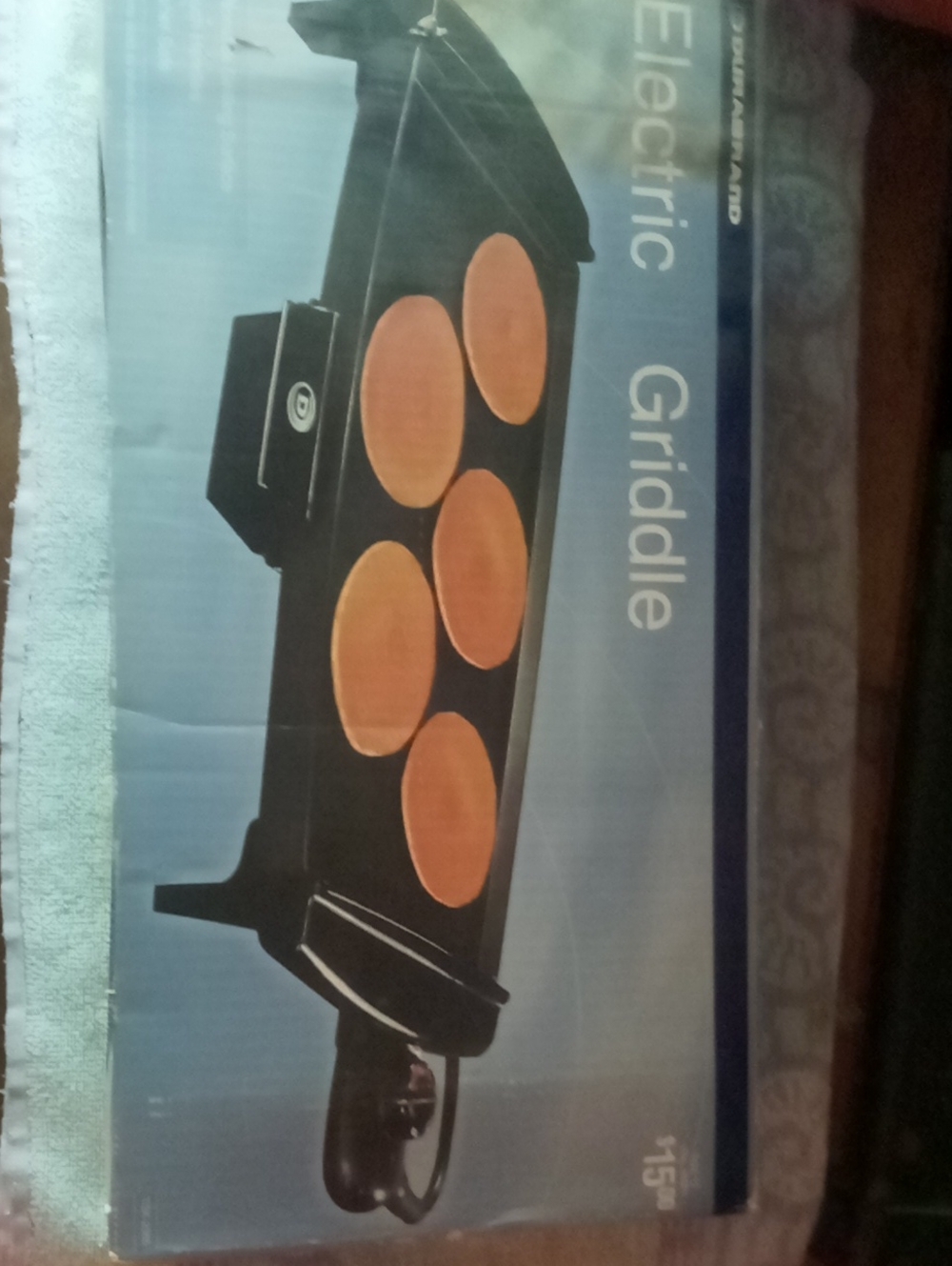 Electric Griddle - Black